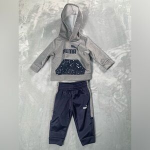 Puma Infant Boys' 2-piece athletic outfit